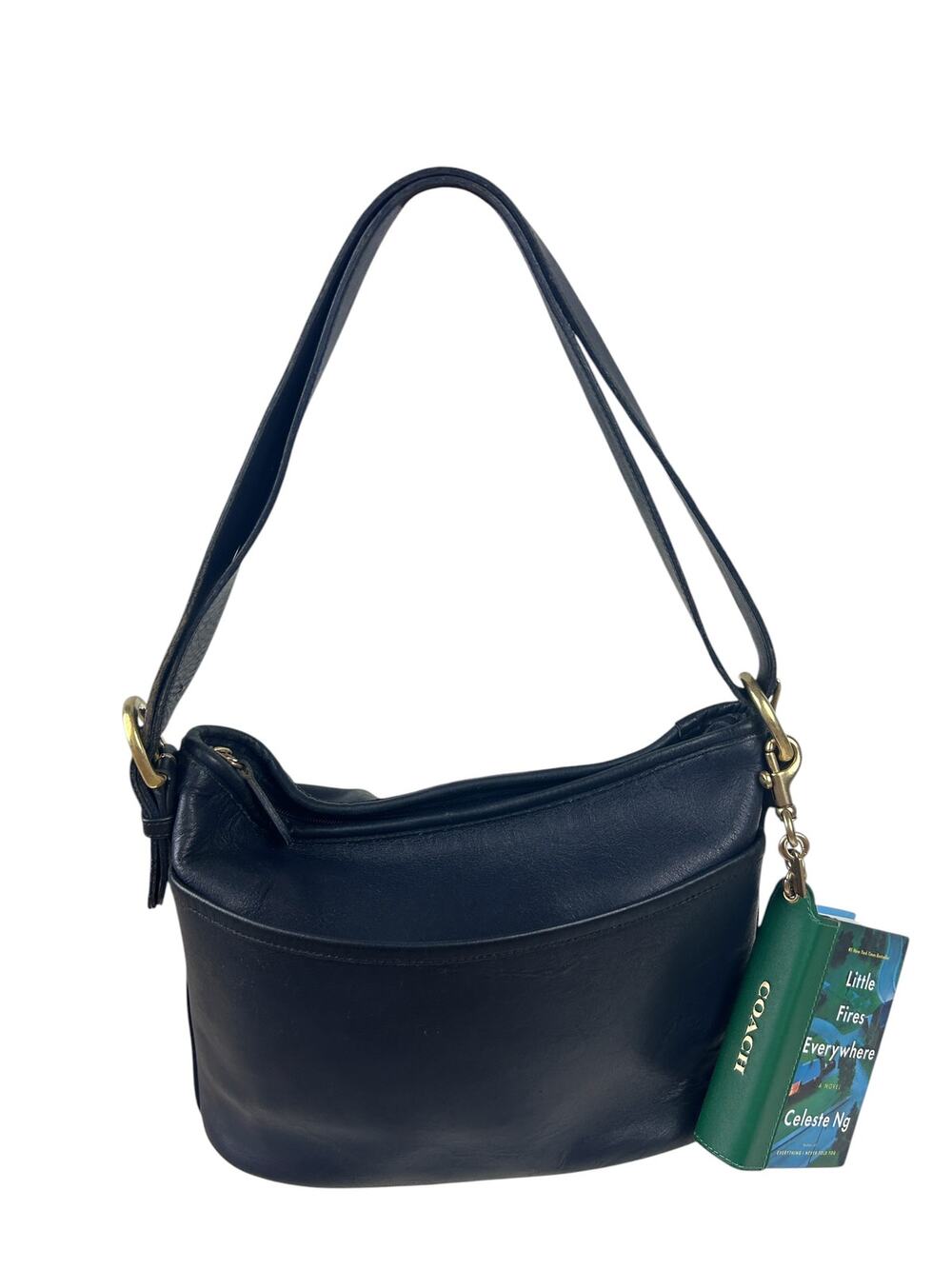 Coach Vintage Navy Blue Top Crossbody Glovetanned Leather 95 Worth Bag